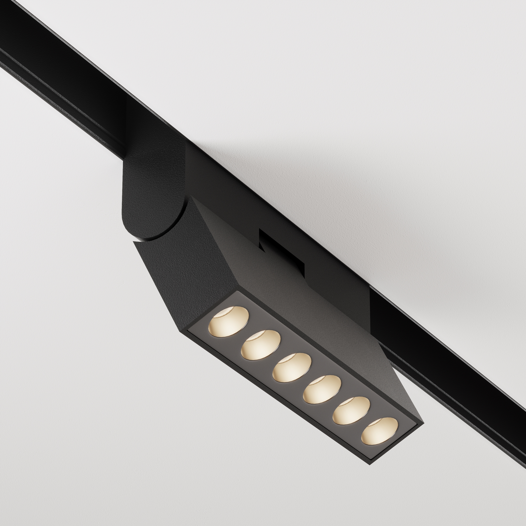 Дополнительная картинка Трековый светильник Technical TR033-2-6W3K-B