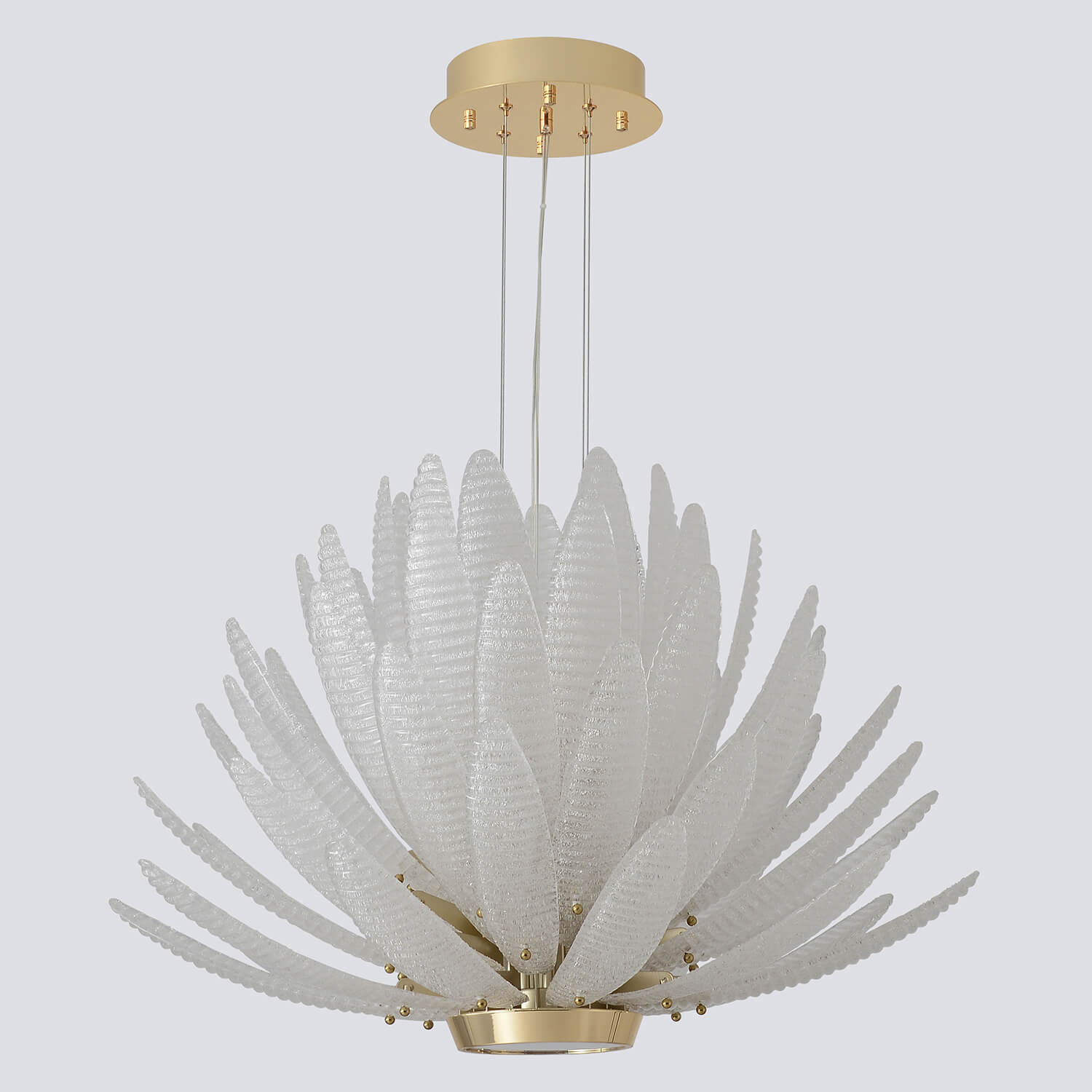 Картинка Люстра Crystal Lux ARTICHOKE SP8+1 GOLD 4150/309