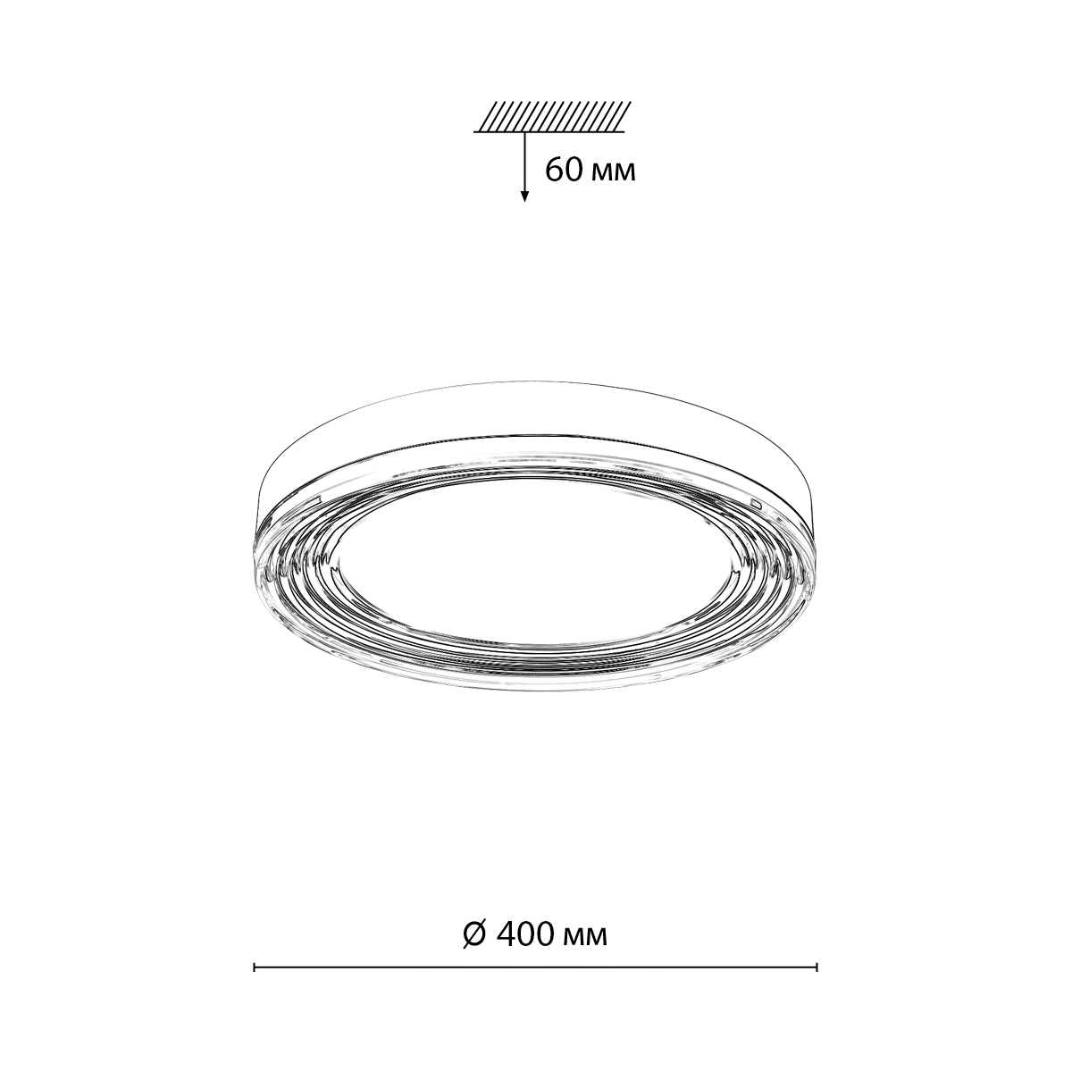 Дополнительная картинка 7728/76L MITRA LED SN Светильник INFINITA