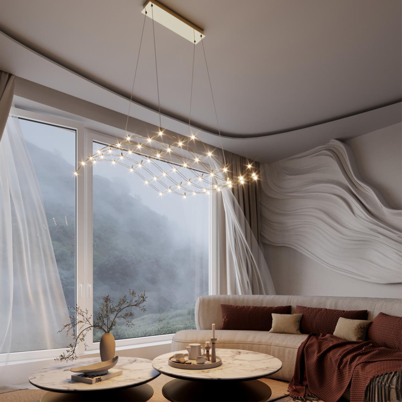Дополнительная картинка 7058/45L Odeon Light Подвесной светильник WELKIN