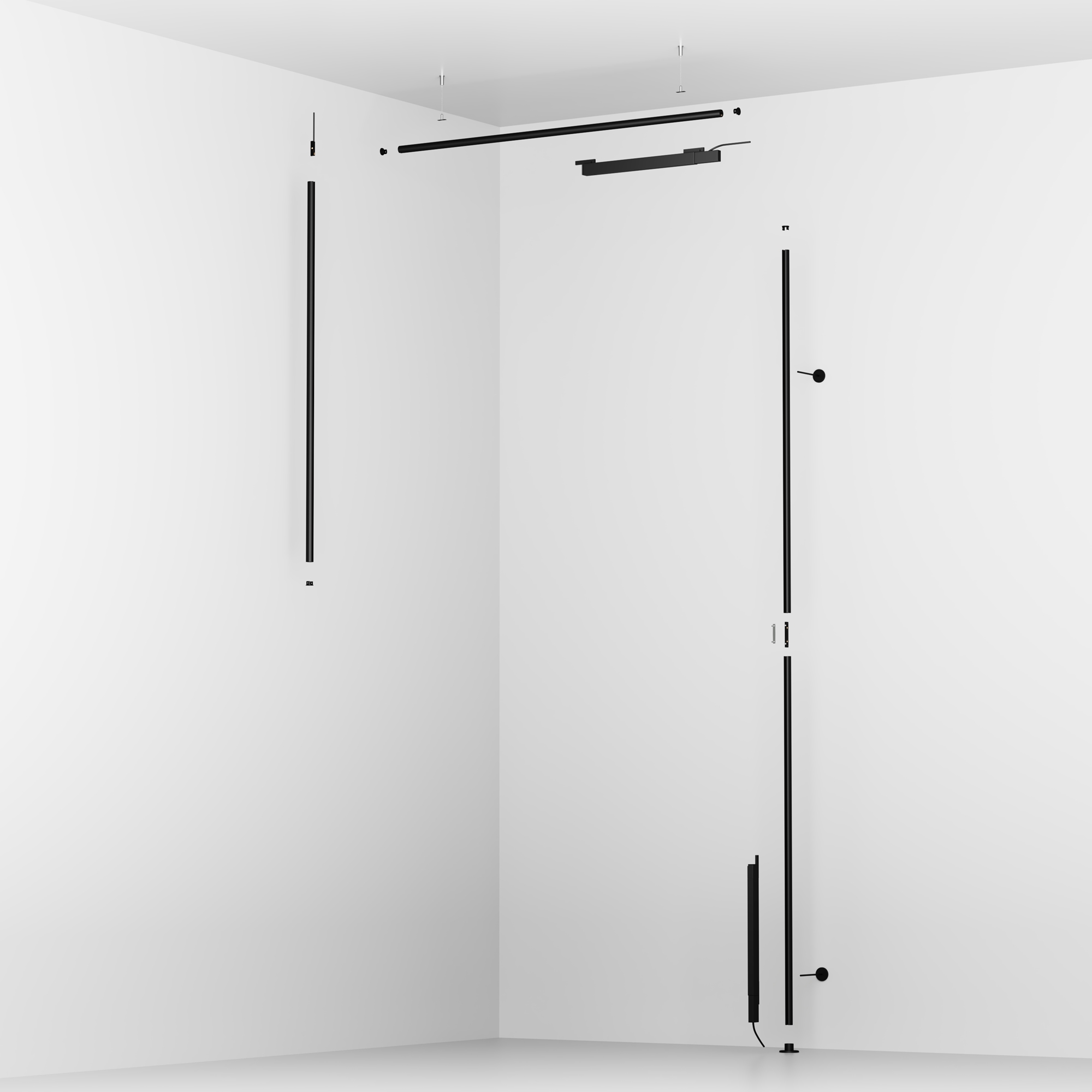 Дополнительная картинка Шинопровод накладной/подвесной Technical TRX184-R-112B