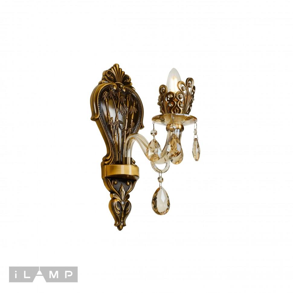 Дополнительная картинка Бра iLamp Asia 61078/1 BR