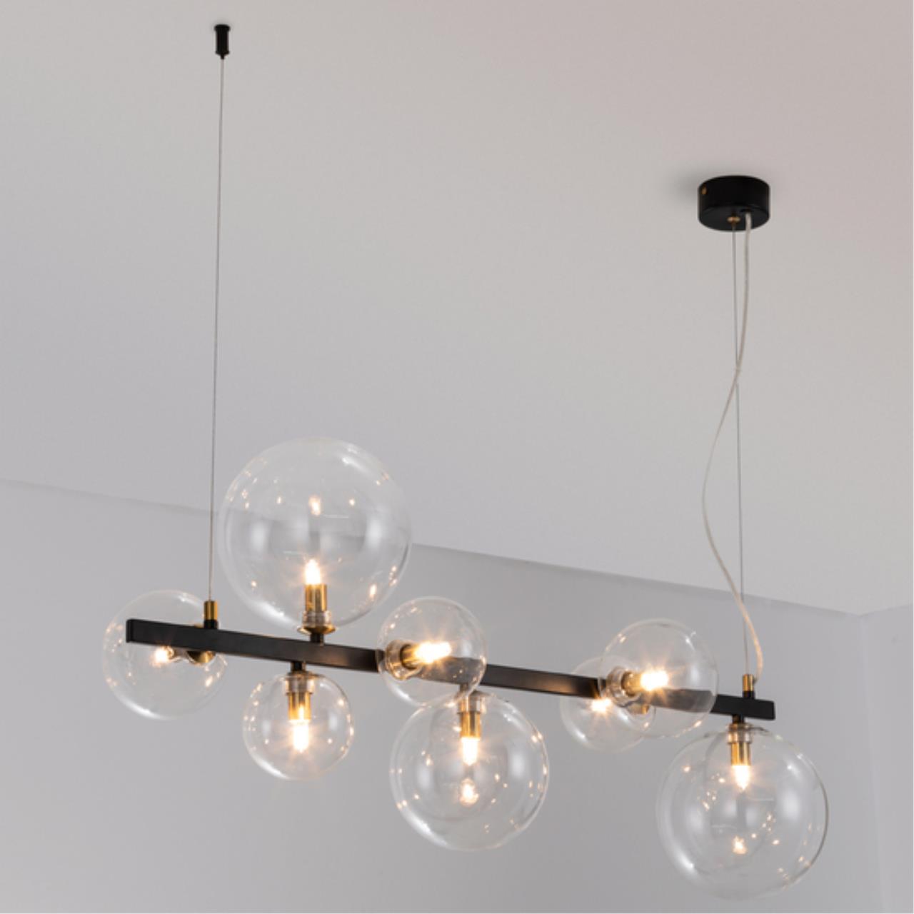 Картинка Светильник подвесной Arte Lamp Vincent A7790SP-8BK