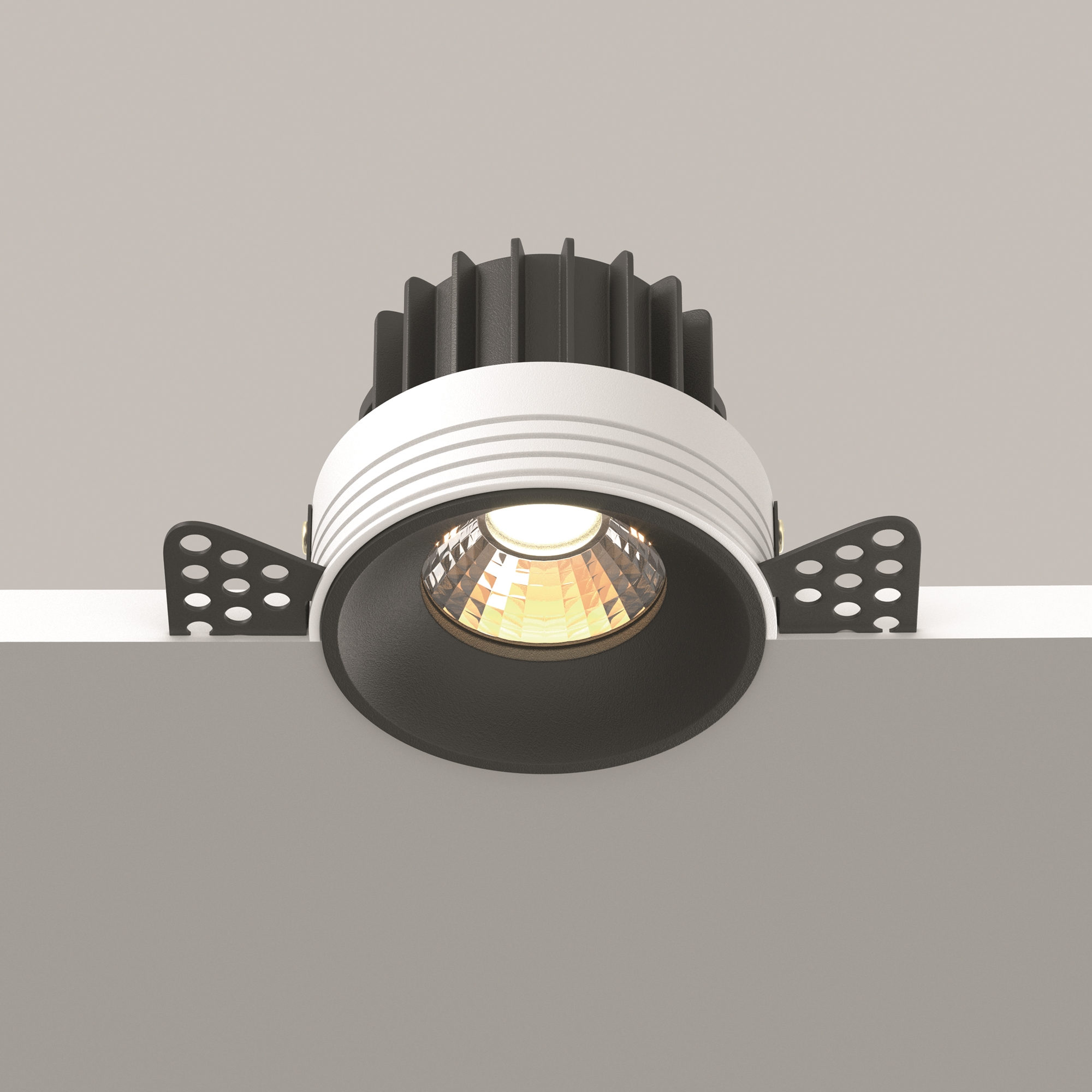 Дополнительная картинка Встраиваемый светильник Technical DL058-12W3K-TRS-B