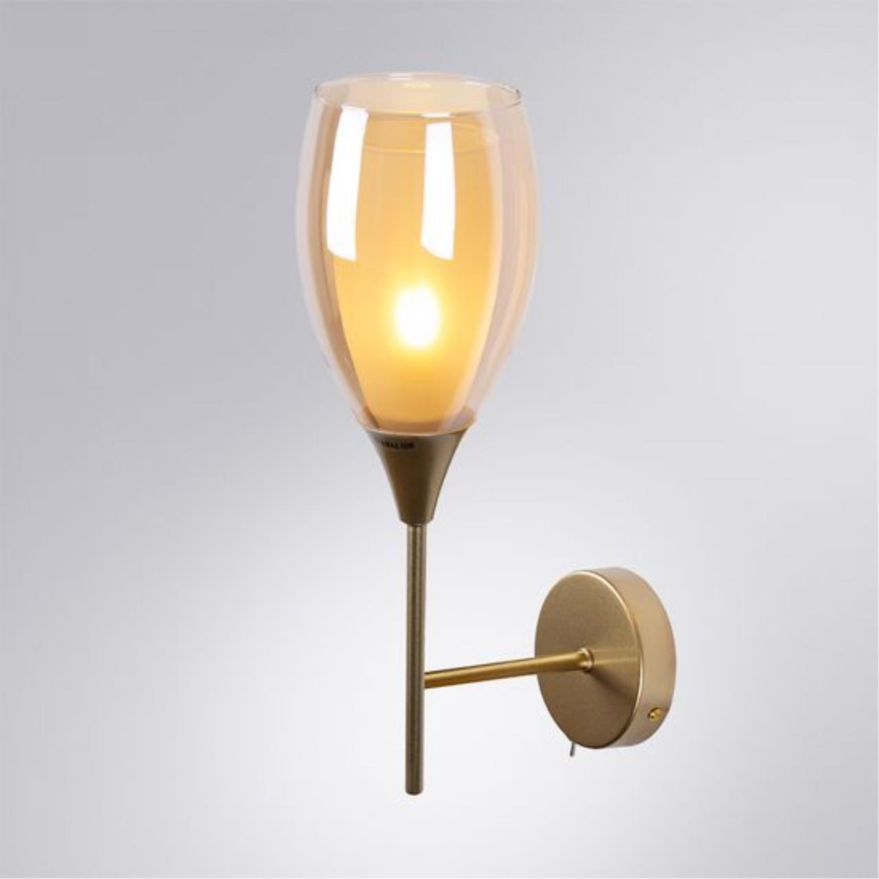 Дополнительная картинка Бра Arte Lamp BARRY A7951AP-1GO