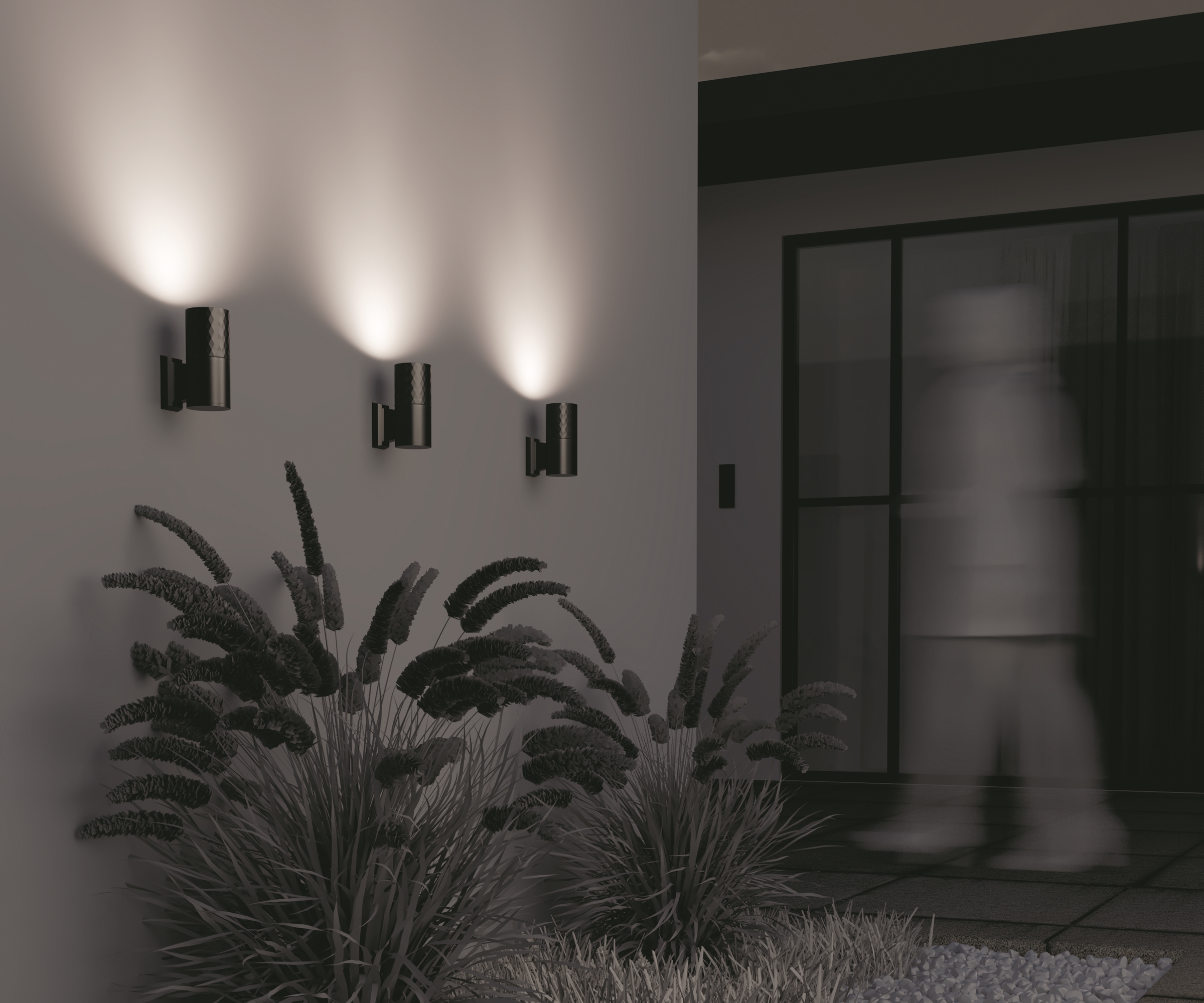 Дополнительная картинка Настенный светильник Outdoor O583WL-01B