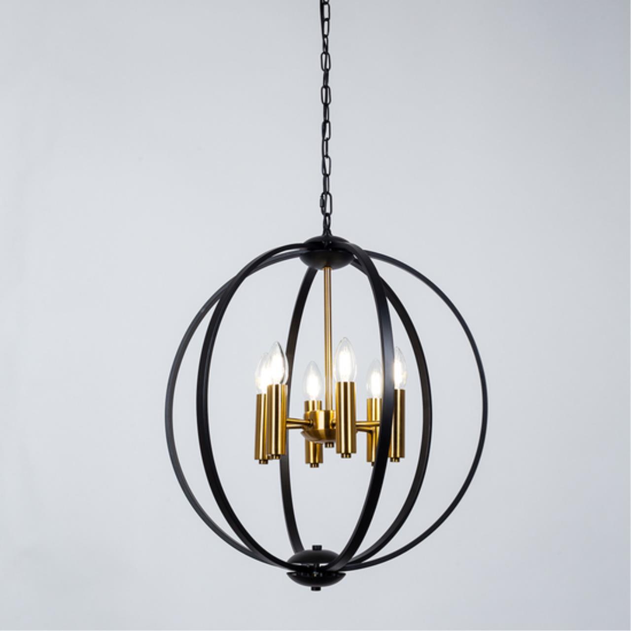 Подвесной светильник Arte Lamp CASTULA A7013SP-6BK — фото 11
