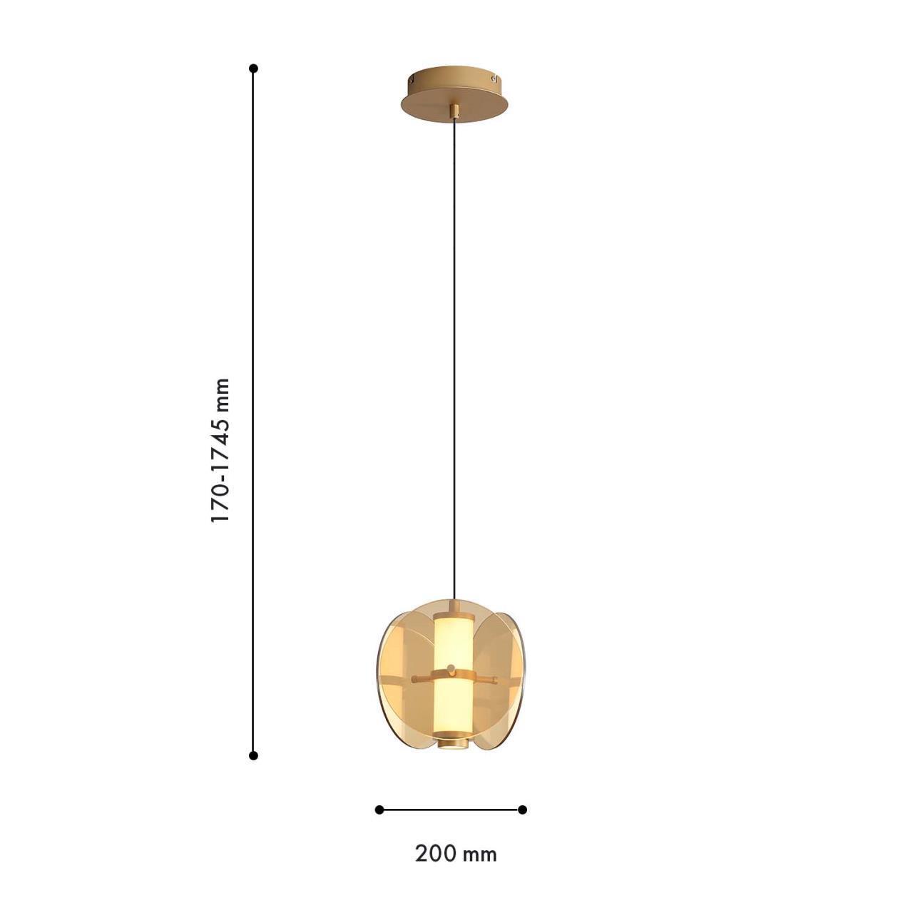 Дополнительная картинка Подвесной светильник Fada 4624-1P