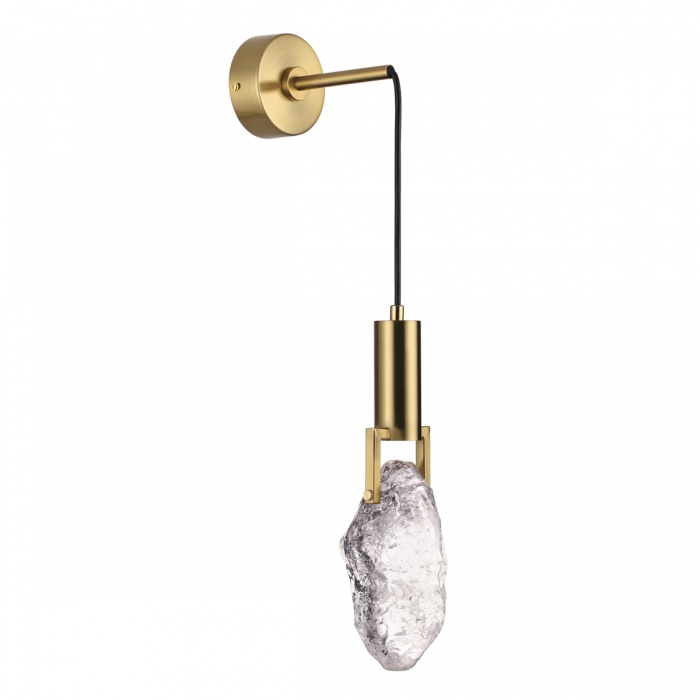 4372/5WL MIDCENT ODL23 155 античная бронза/металл/стекло Настенный св-к IP20 LED 200Лм 5W 3000K LIA