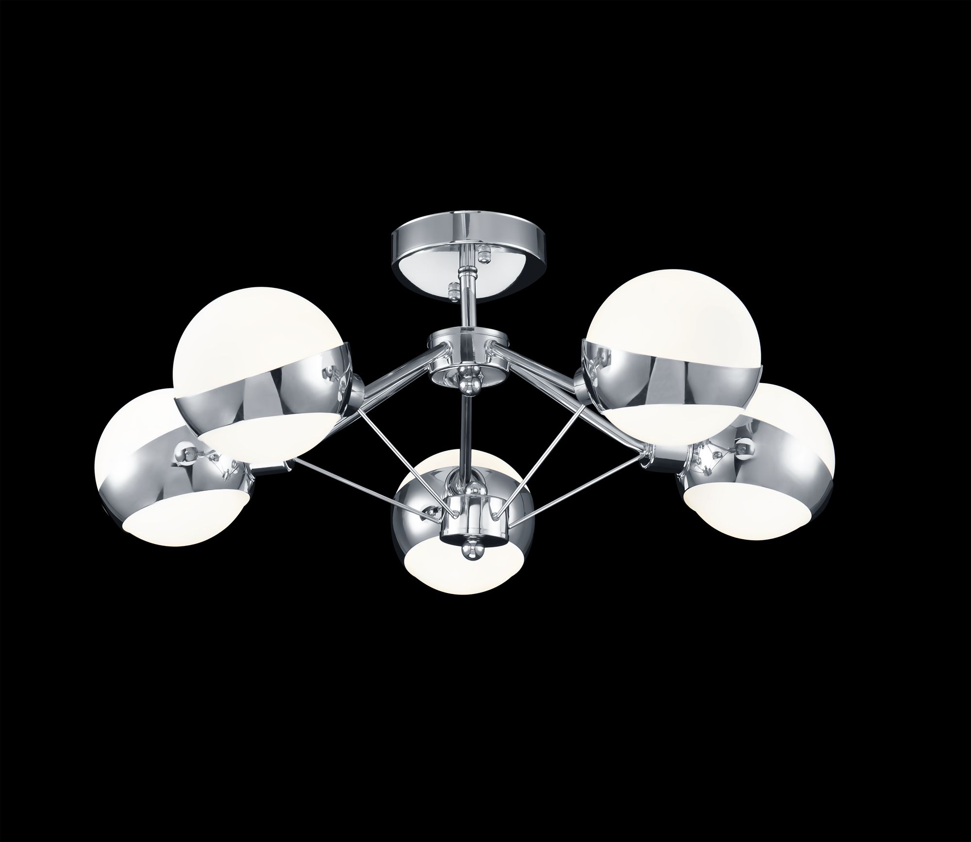 Дополнительная картинка Потолочный светильник Freya Silvia FR5009CL-05CH