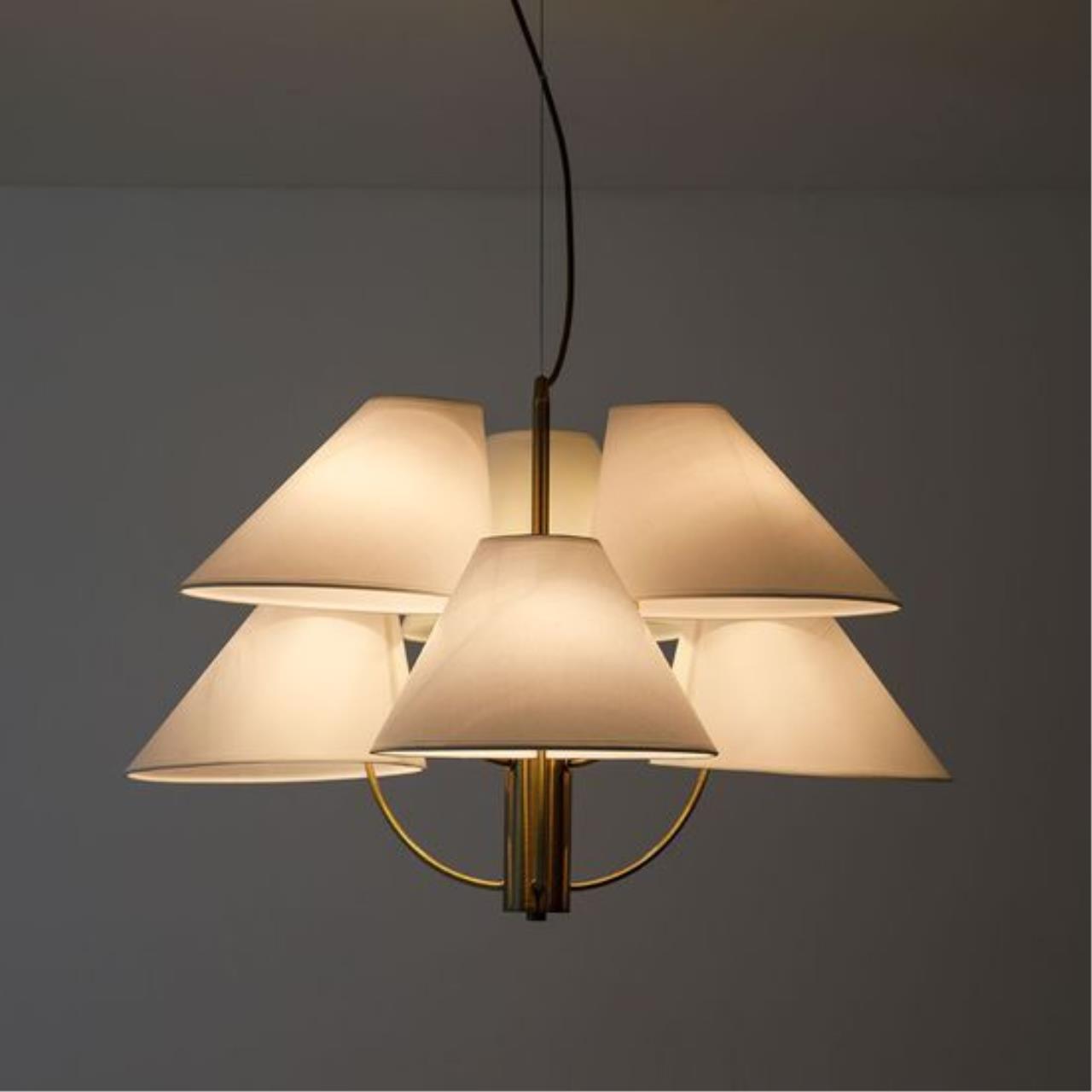 Дополнительная картинка Подвесная люстра Arte Lamp RONDO A4086LM-6AB