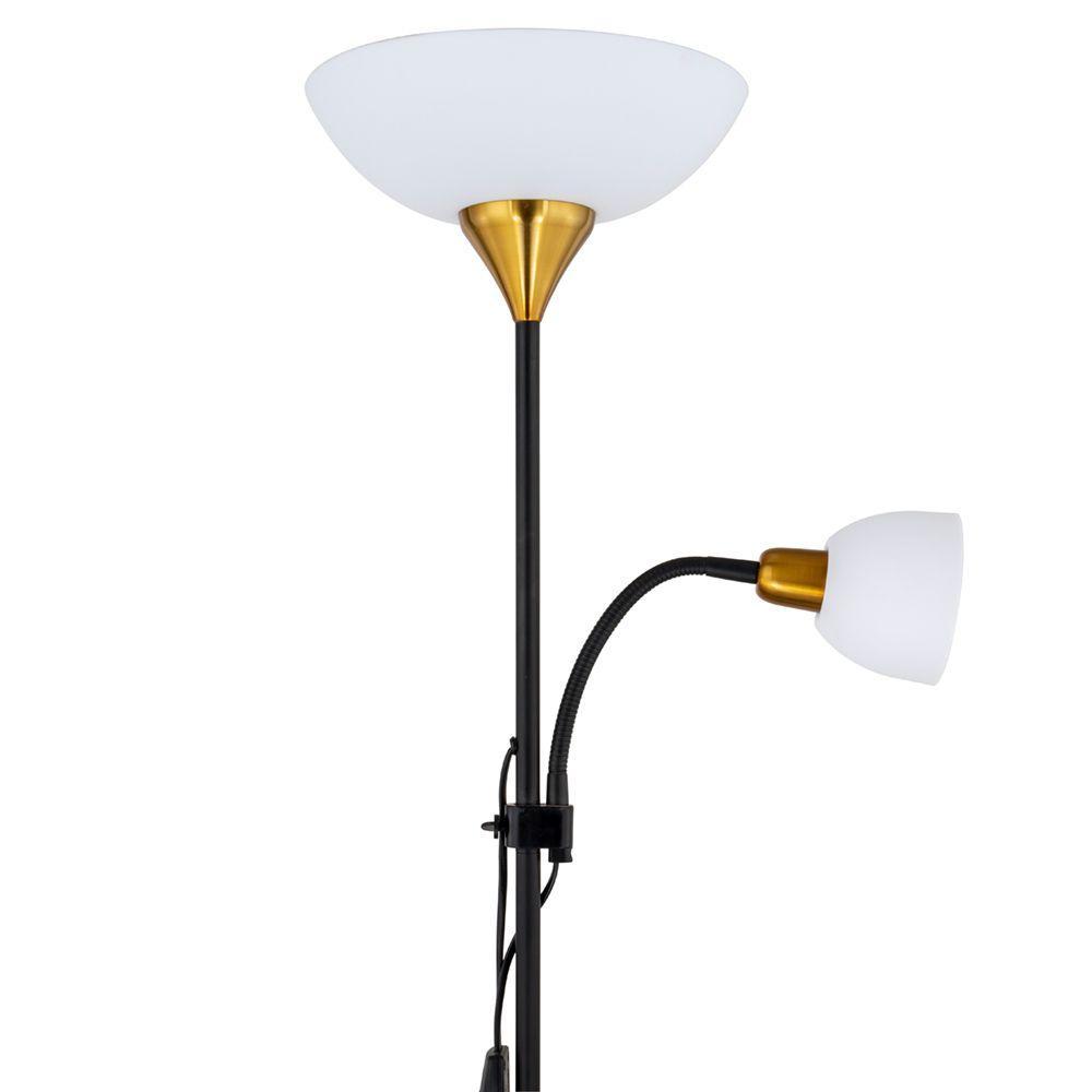 Дополнительная картинка Торшер Arte Lamp Duetto A9569PN-2BK