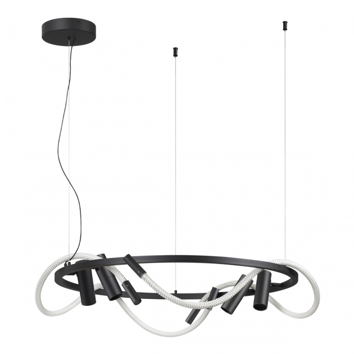 4391/55l hightech черный/металл/канат подвесной св-к ip20 led 50w 2020лм 4000k corda, доставка по Казахстану 4391/55l hightech черный/металл/канат подвесной св-к ip20 led 50w 2020лм 4000k corda, доставка по Казахстану