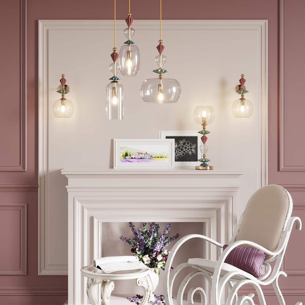 Картинка Бра Odeon Light Classic Bizet 4855/1WB