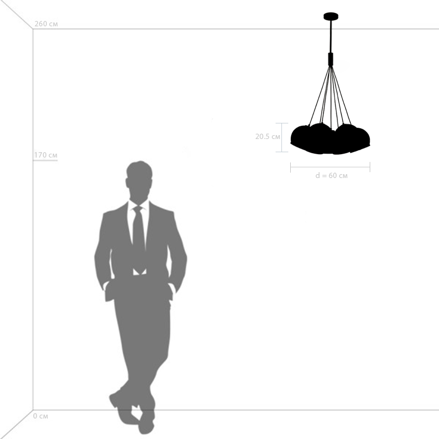 Картинка Подвесная люстра Lightstar Sferico 729071