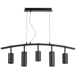 lr735373872 люстра rullo 5х50w gu10 черный  571735 - 214437-3 - 214487-2, доставка по Казахстану 