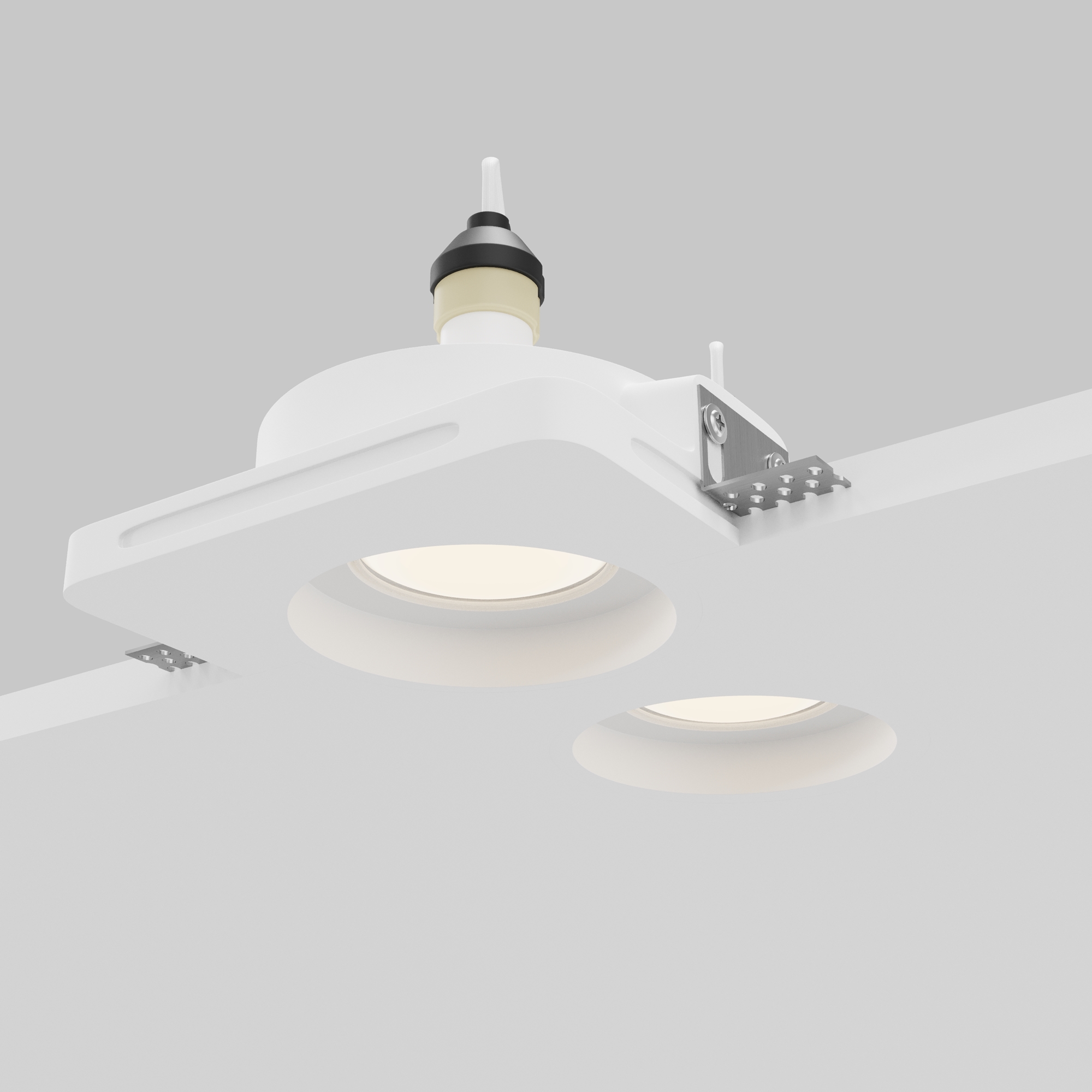 Картинка Встраиваемый светильник Technical DL002-GU10-02-W