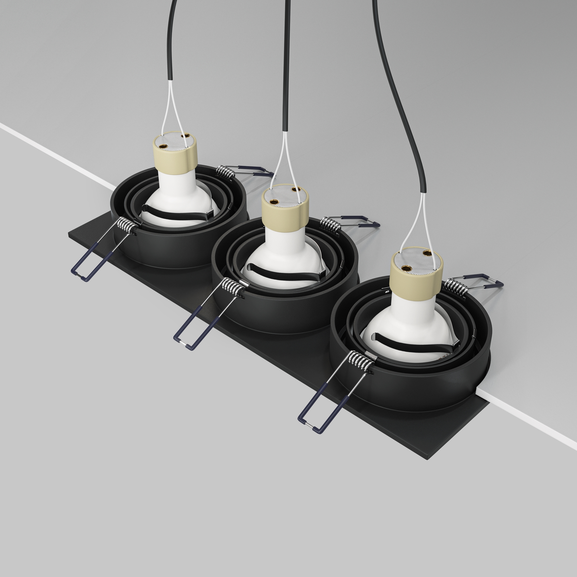 Картинка Встраиваемый светильник Maytoni Atom DL024-2-03B