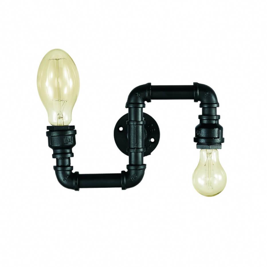 Дополнительная картинка Бра PLUMBER AP2 NERO 136691