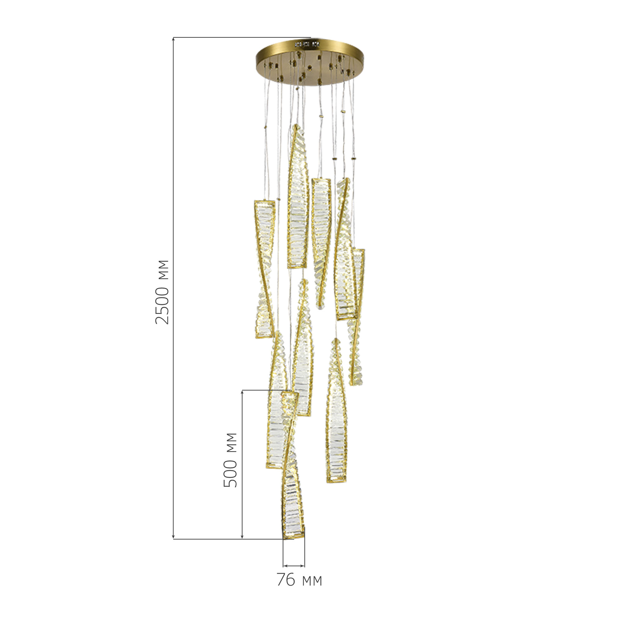 Картинка SL6205.303.09 Светильник подвесной ST-Luce 