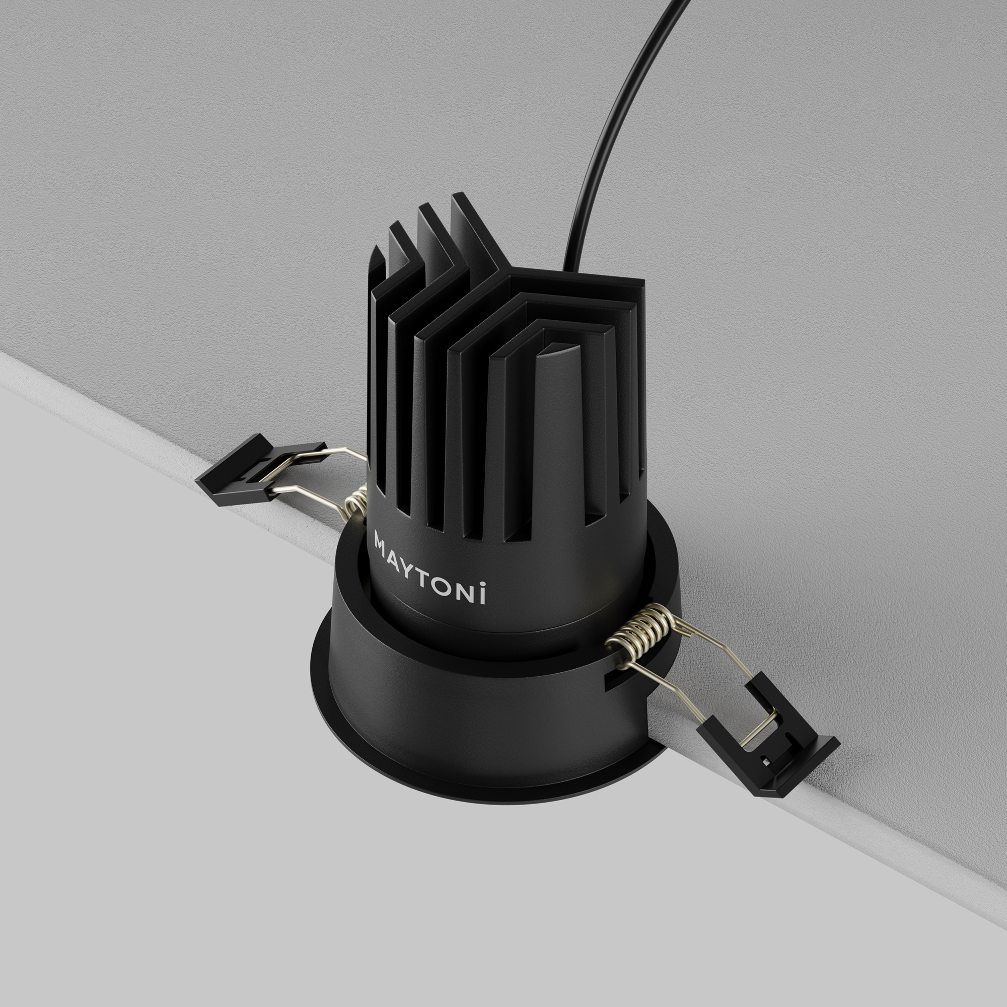 Картинка Встраиваемый светильник Technical DL117-15W-2.7K-B