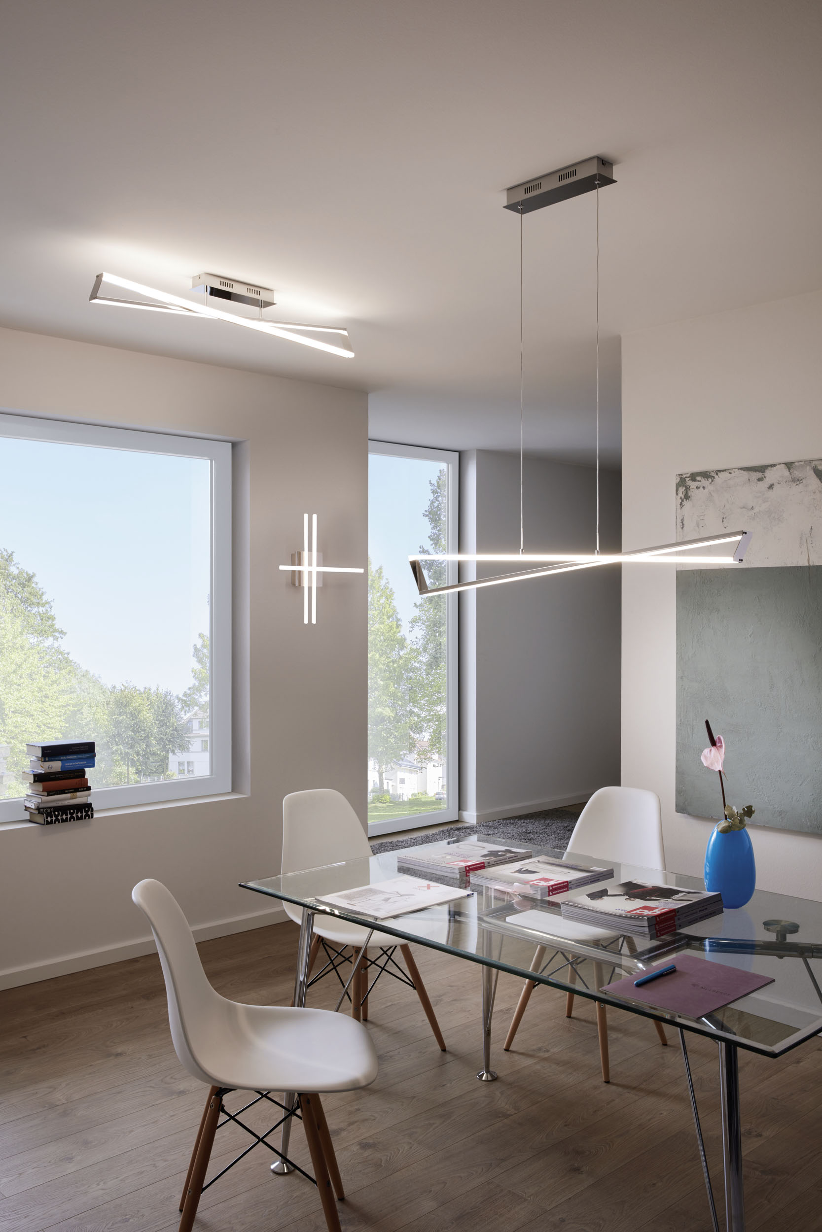 Картинка Потолочный светодиодный светильник Eglo Corrales 95565