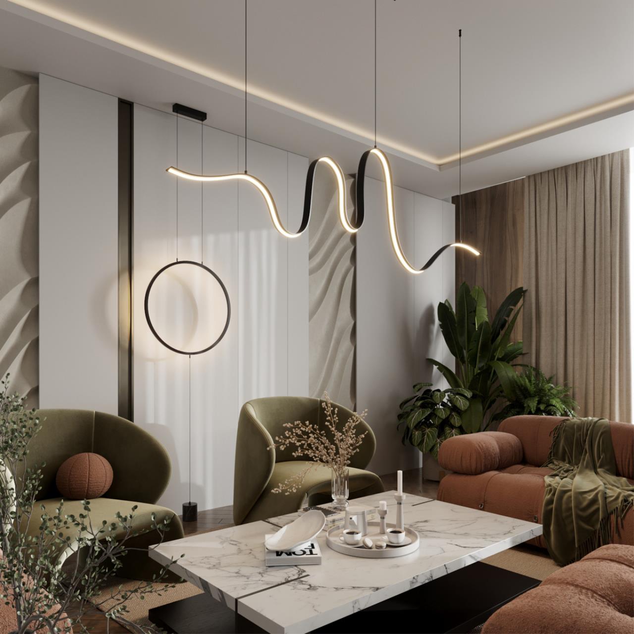 Картинка 7025/52L Odeon Light Подвесной светильник NASTRO