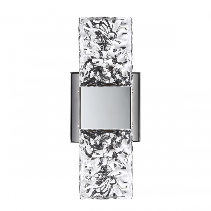 Декоративные настенные 4365/5WL HIGHTECH ODL23 203 хром полированный/стекло Настенный св-к IP20 LED 10W 634Лм 3000K RICCI, доставка по Казахстану 