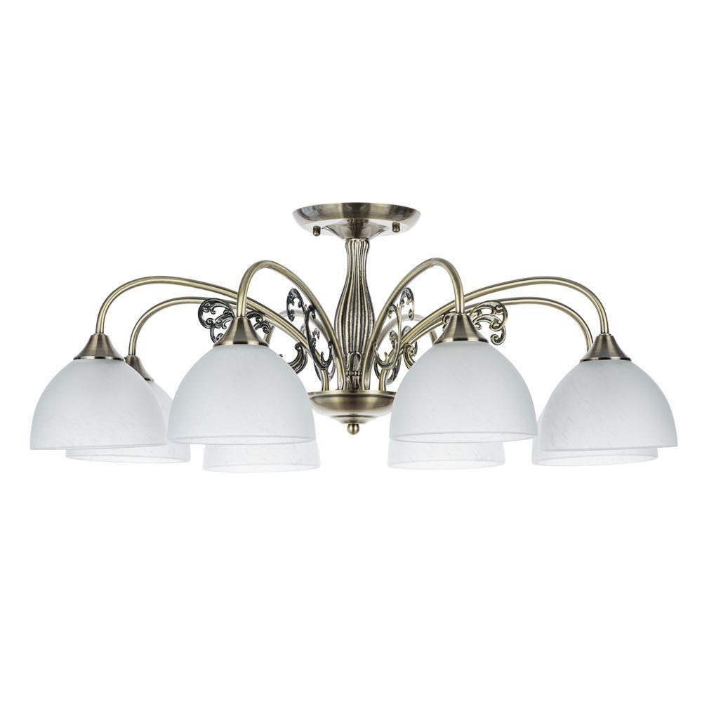 Дополнительная картинка Потолочная люстра Arte Lamp Spica A3037PL-8AB
