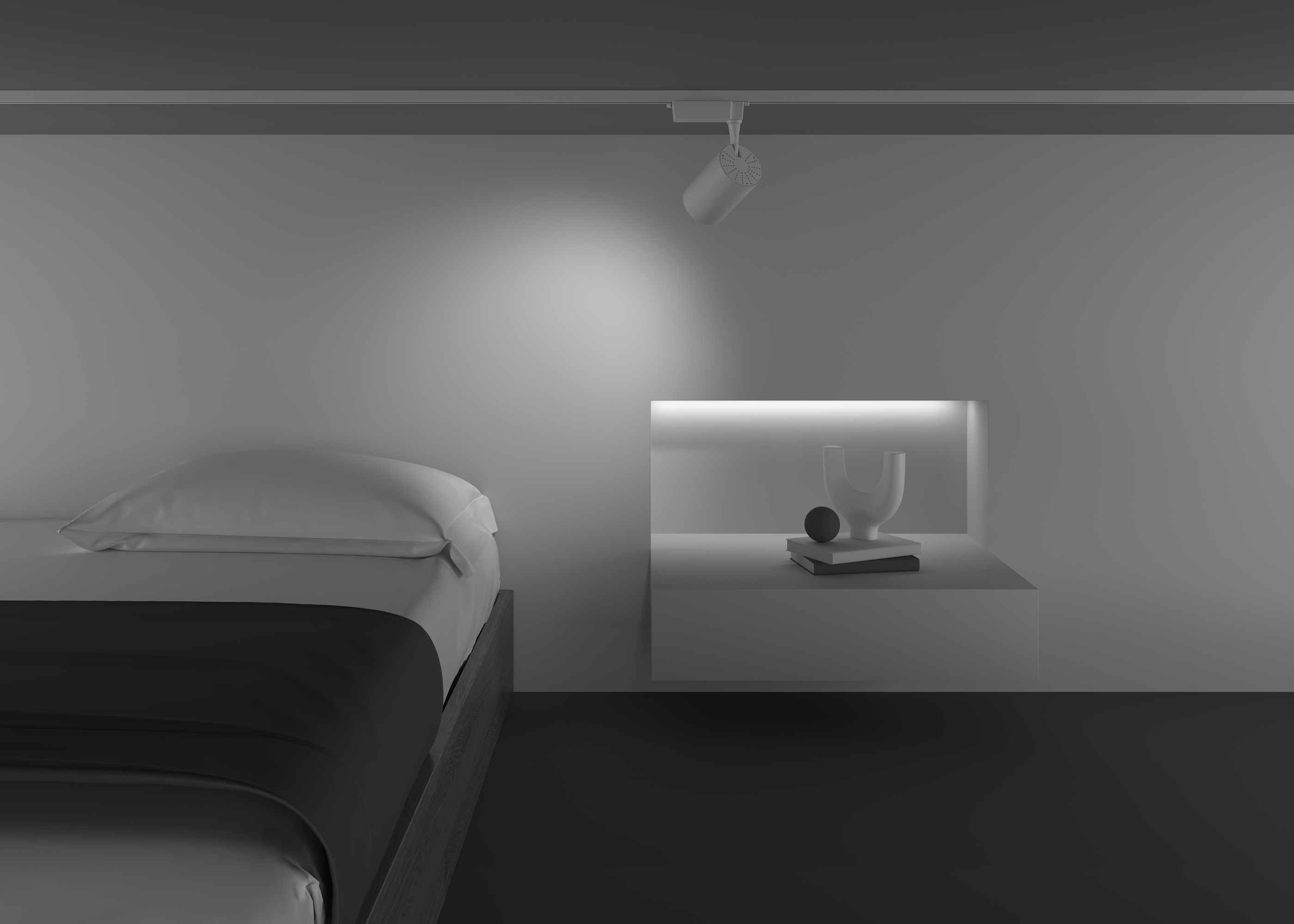 Картинка Трековый светильник Technical TR003-1-26W3K-W-W