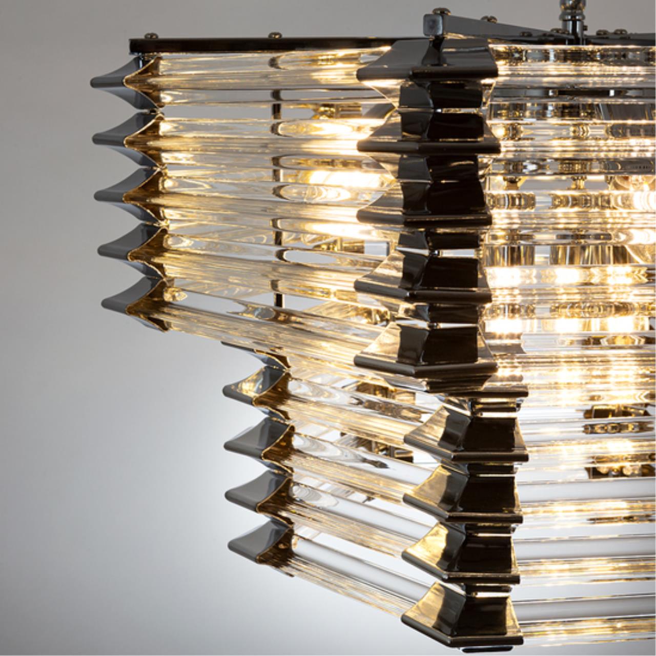 Дополнительная картинка Подвесной светильник Arte Lamp CARAVAGGIO A1059SP-9CC