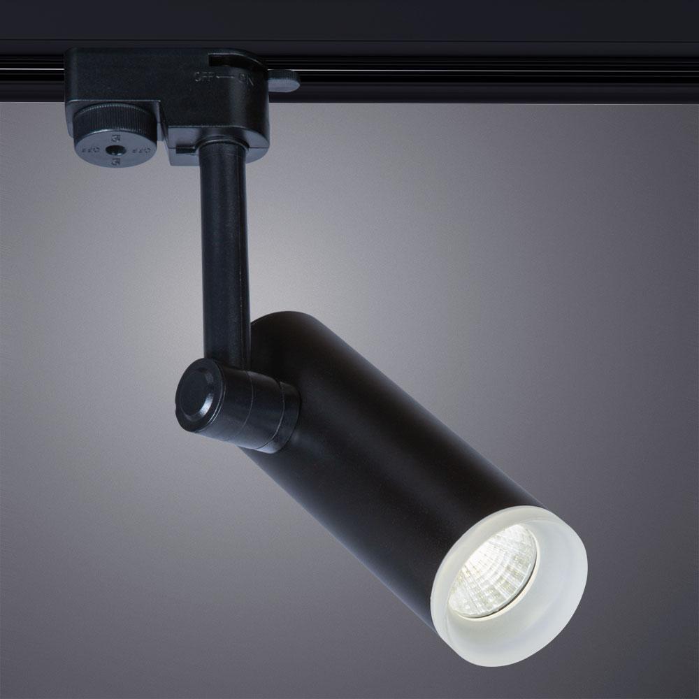 Дополнительная картинка Трековый светодиодный светильник Arte Lamp Hubble A6813PL-1BK