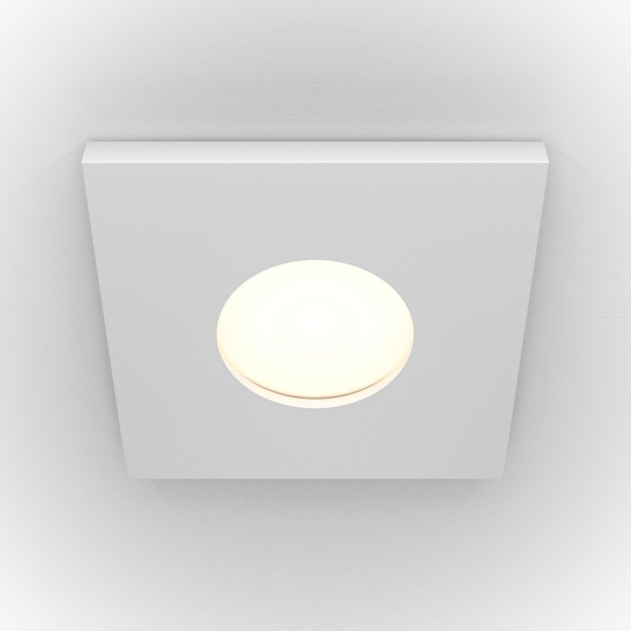Картинка Встраиваемый светильник Technical DL083-01-GU10-SQ-W