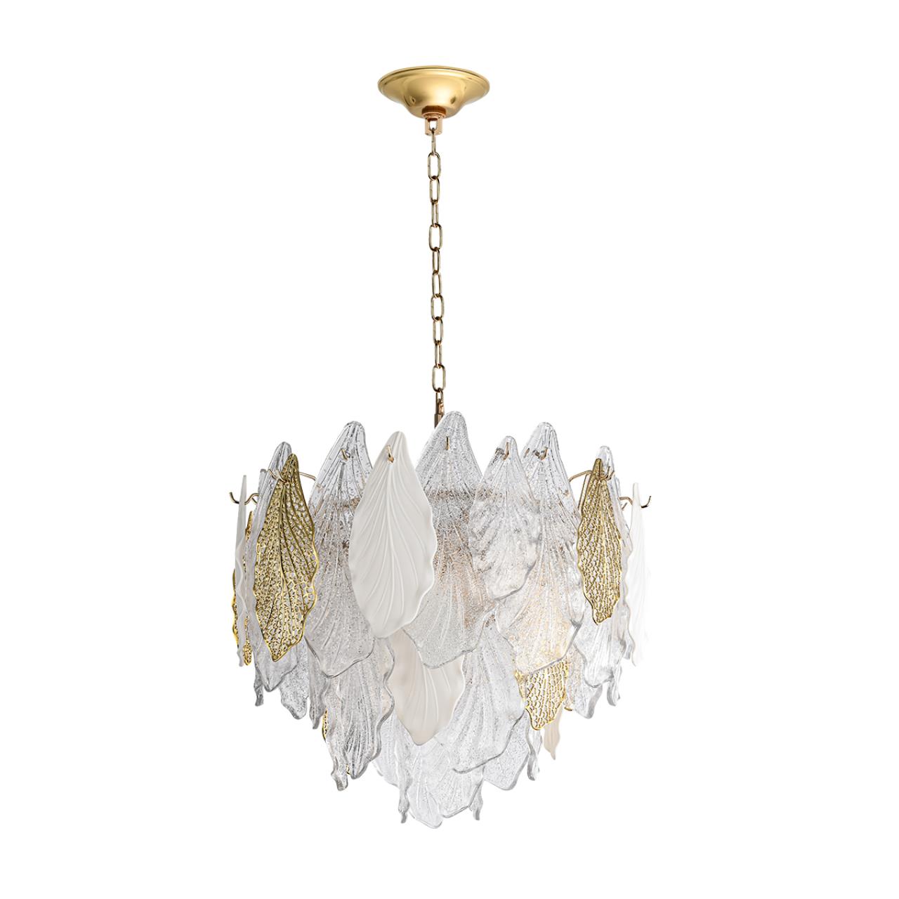 люстры 5052/8 hall odl24 507 подвесной светильник e14 8*40w lace, доставка по Казахстану 