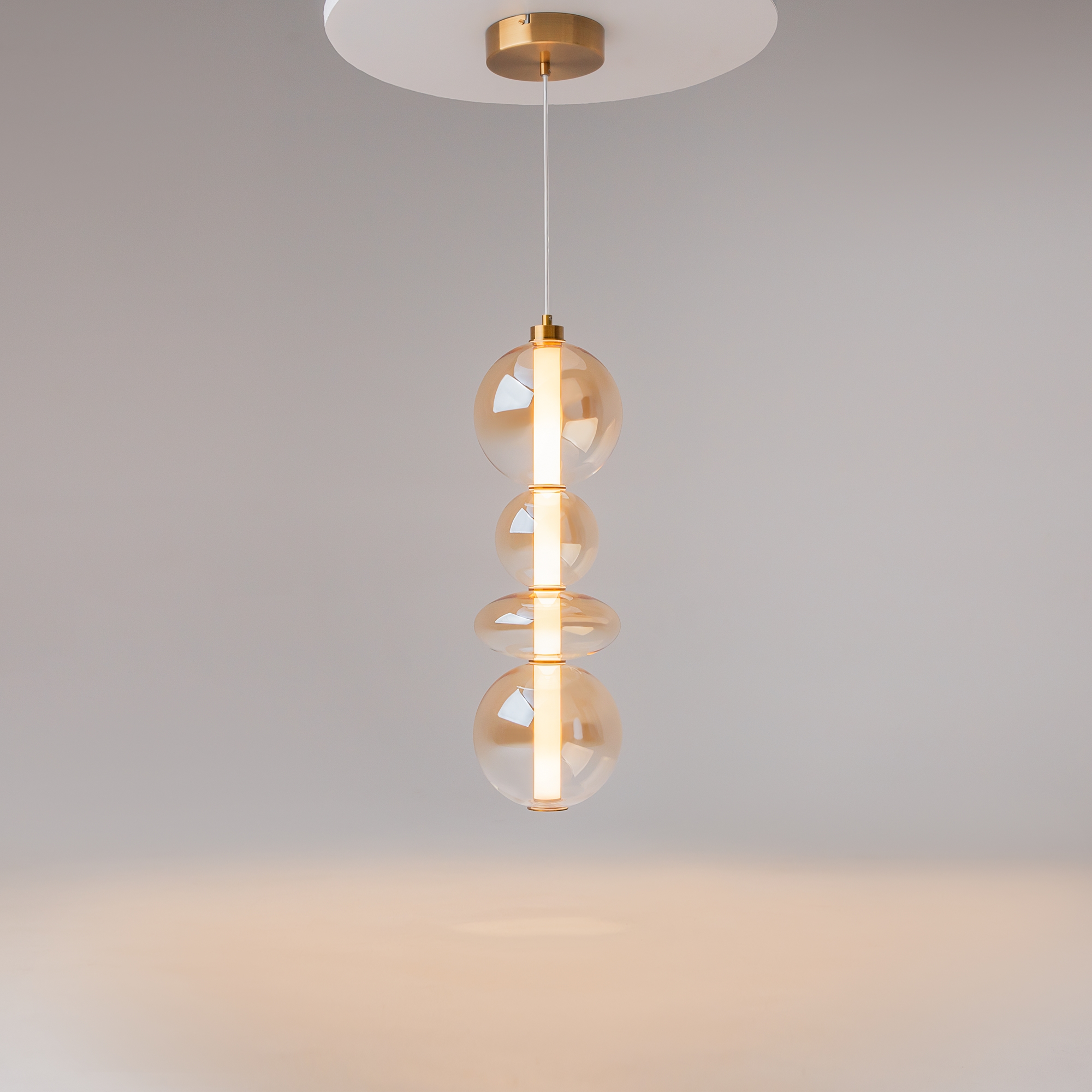 Дополнительная картинка Подвесной светильник Maytoni MOD307PL-L36BS3K