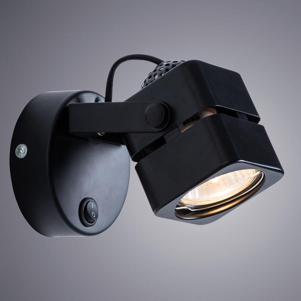 Дополнительная картинка Настенный светильник Arte Lamp A1315AP-1BK