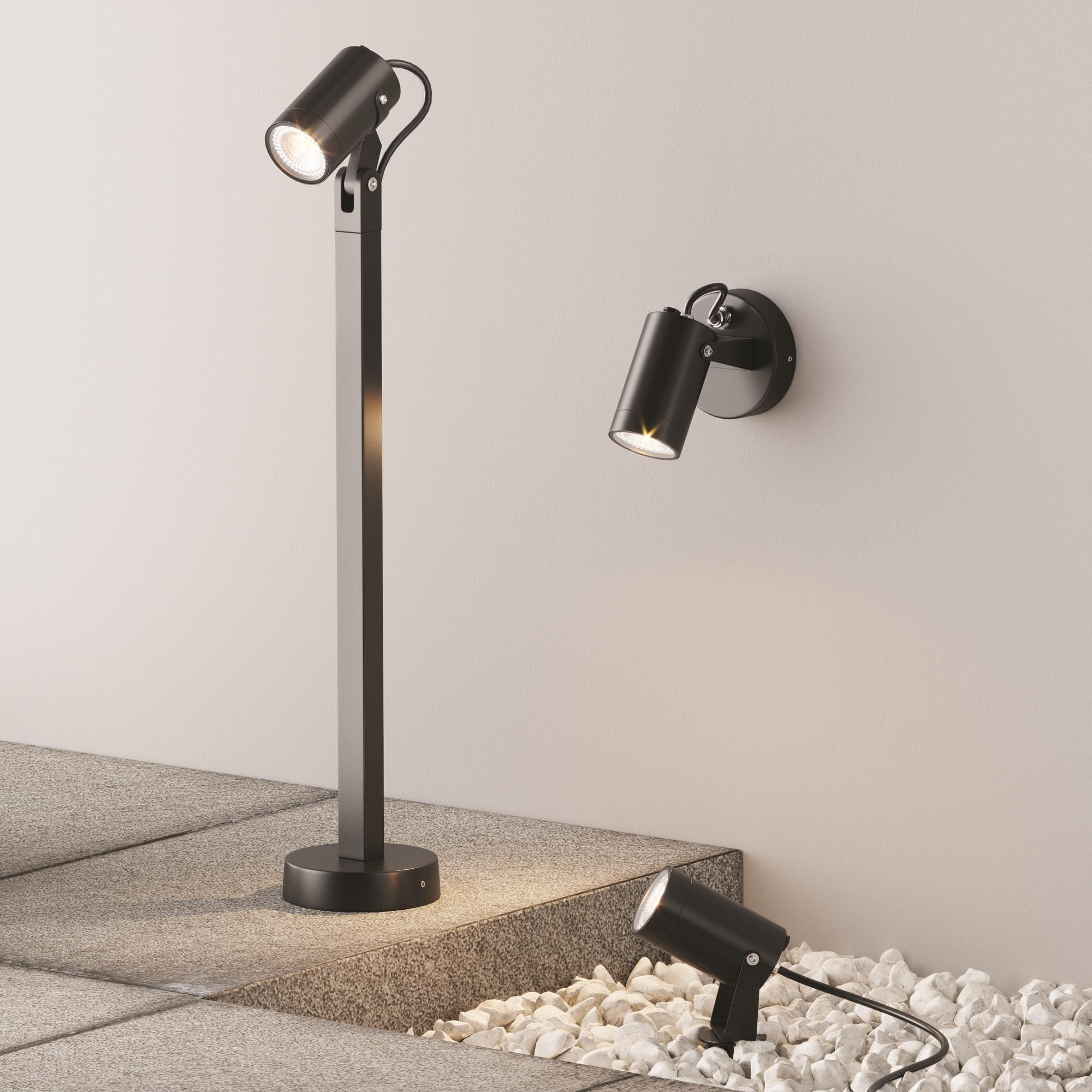 Дополнительная картинка Ландшафтный светильник Outdoor O025FL-01B1