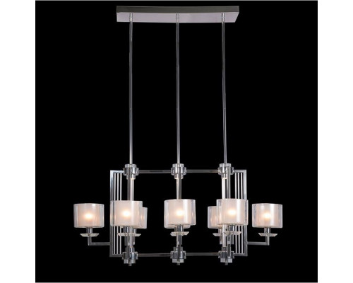 newport 4400 4408/s black glossy , подвесной светильник, black glossy clear crystal clear glass l107*57*h52/160 cm e14 8*60w + led 6*5w, доставка по Казахстану 