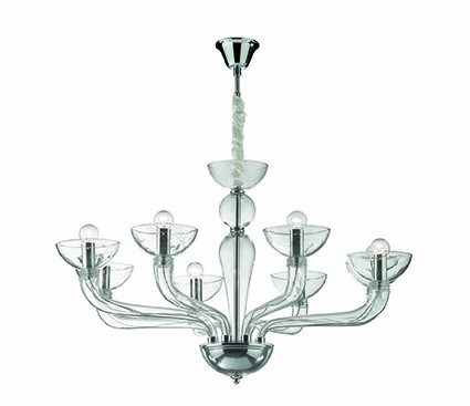 Дополнительная картинка Светильник CASANOVA SP8 TRASPARENTE 44255