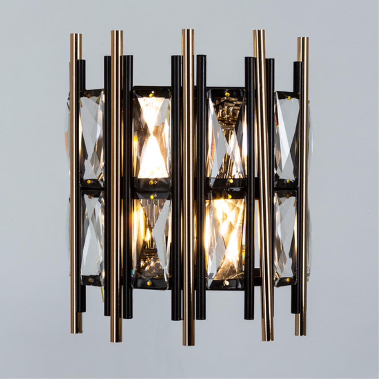 Картинка Настенный светильник Arte Lamp ALRUBA A1043AP-2BK