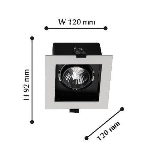 Дополнительная картинка Встраиваемый светодиодный светильник Favourite Flashled 1988-1C
