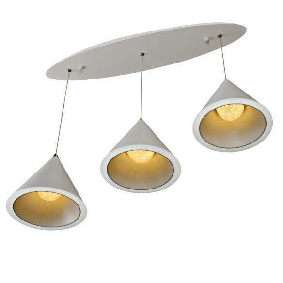 Картинка Подвесной светодиодный светильник iLedex Moon WL8858-3A WH