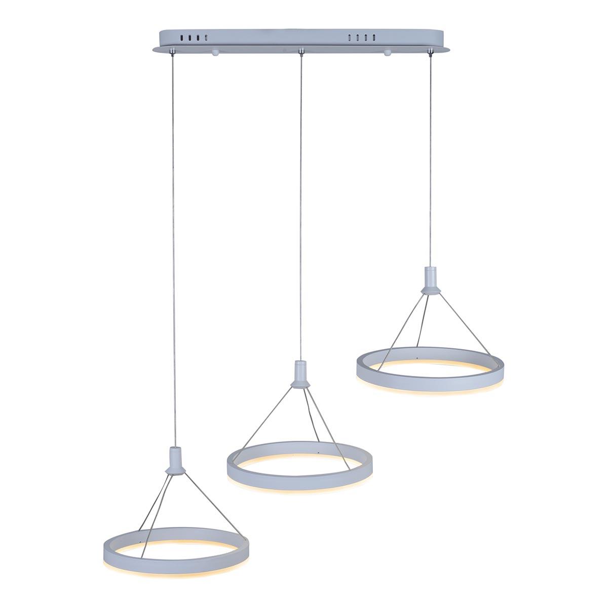 Картинка Подвесной светодиодный светильник iLedex Libra D075-3 WH