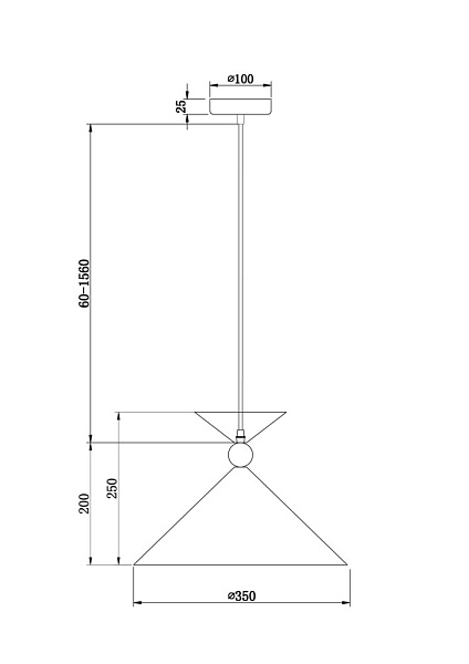 Дополнительная картинка Подвесной светильник Freya FR5392PL-01GR1