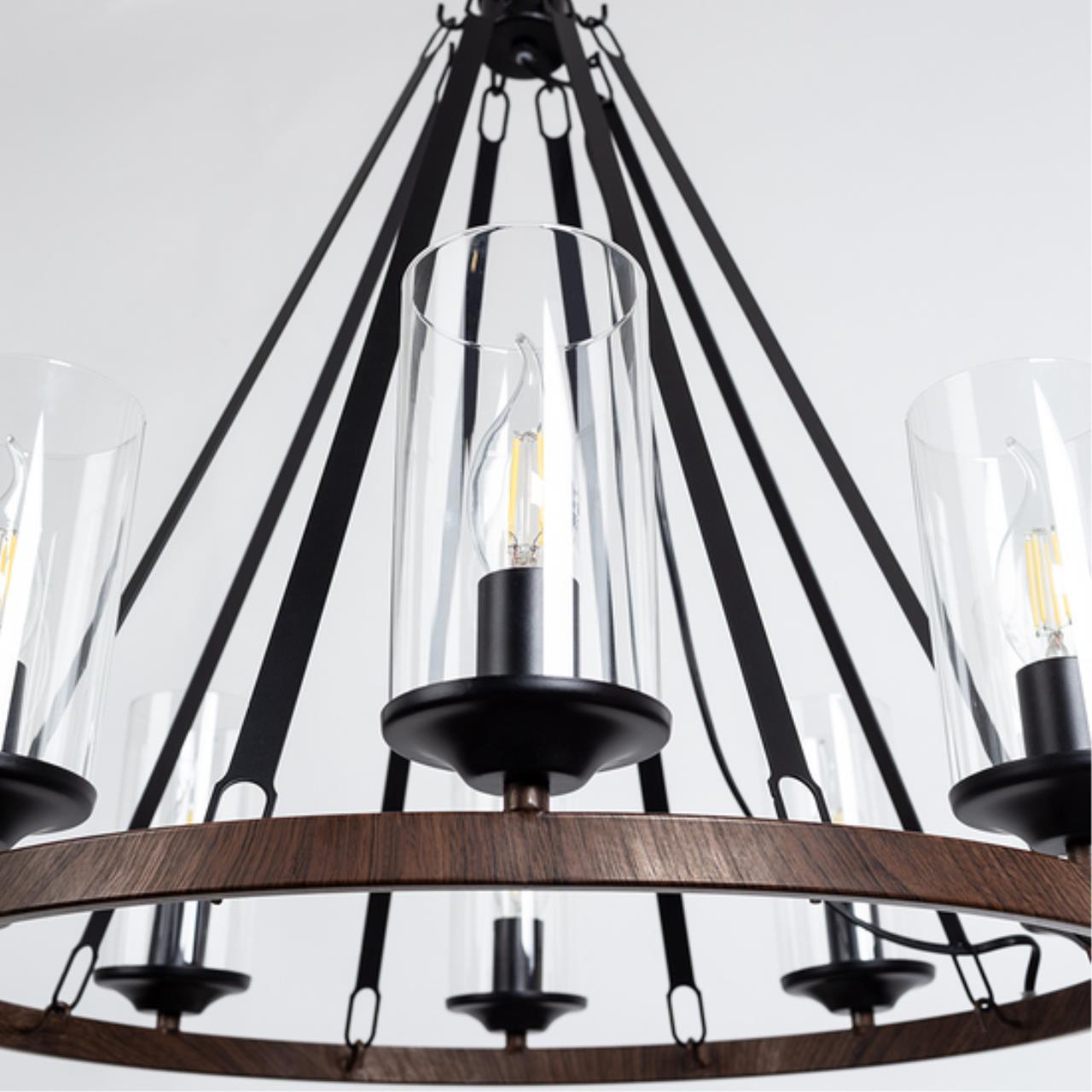Дополнительная картинка Подвесной светильник Arte Lamp DALIM A7014SP-8BK