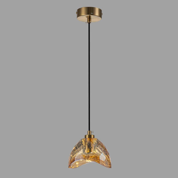 Картинка Подвесной светильник Belfast Clifton D33331-1 GL CA