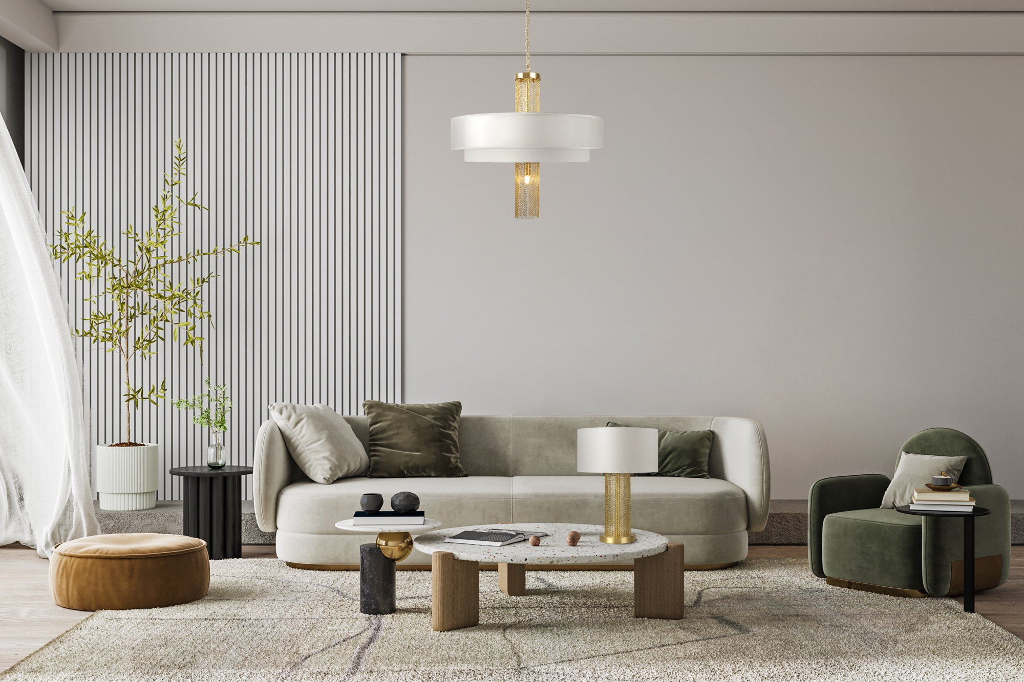 Дополнительная картинка Подвесной светильник Maytoni MOD151PL-05G