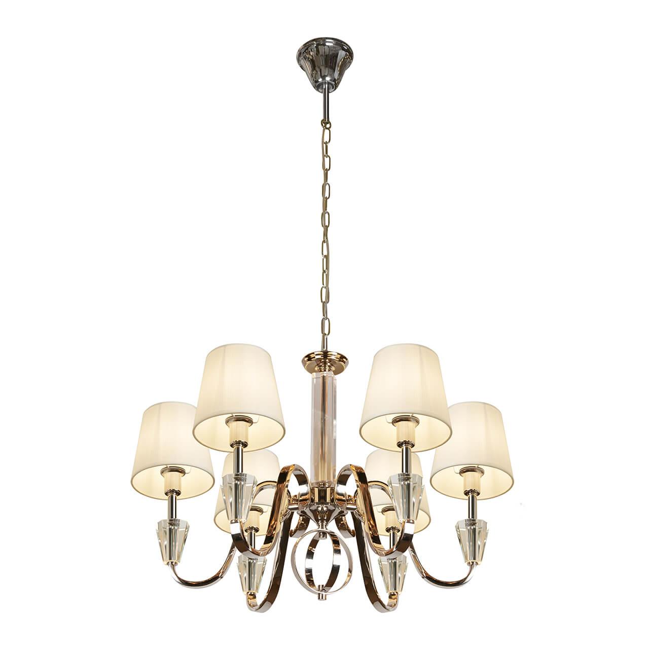 Дополнительная картинка Подвесная люстра iLamp Alesti P2424-6 Nickel