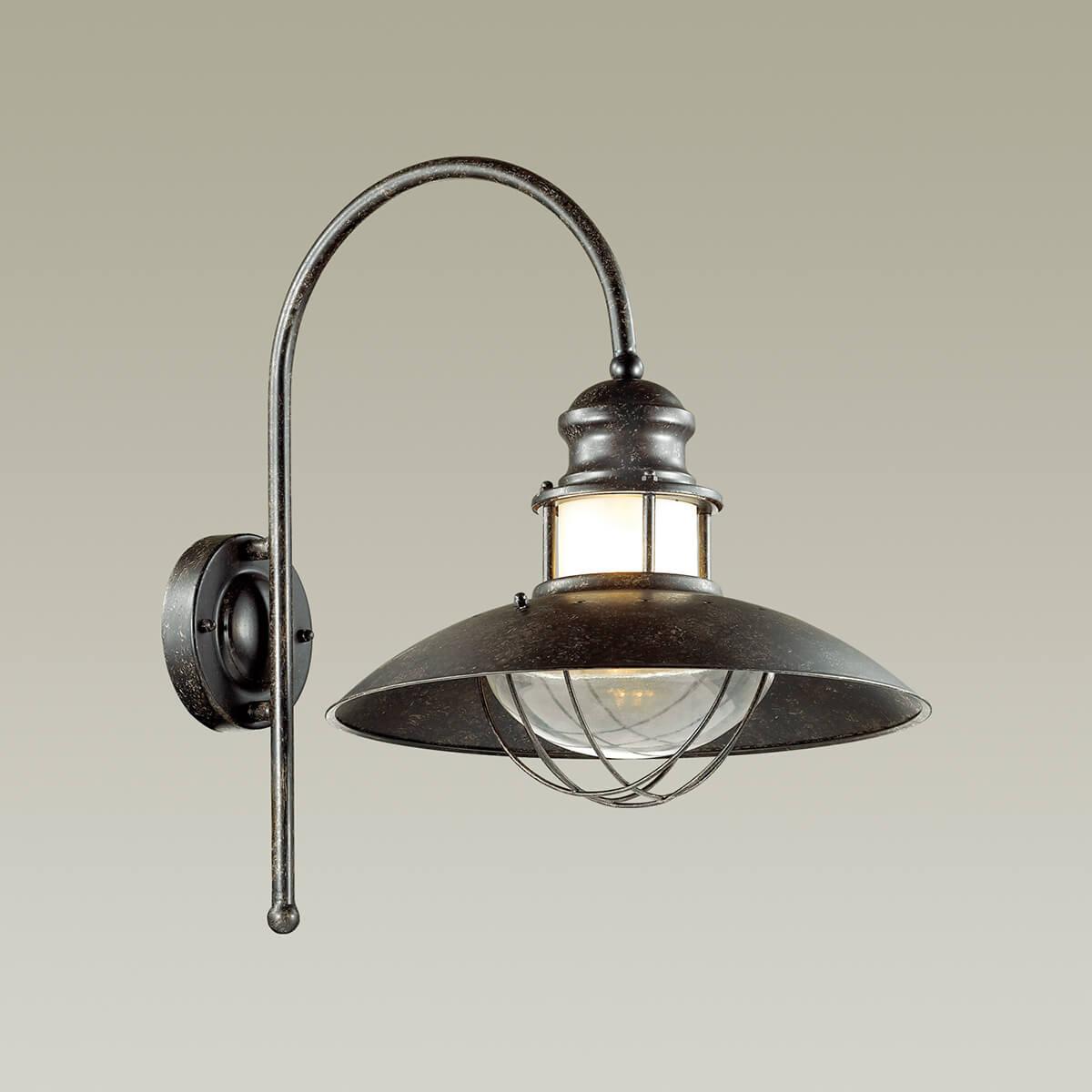 Картинка Уличный настенный светильник Odeon Light Nature Dante 4164/1WA