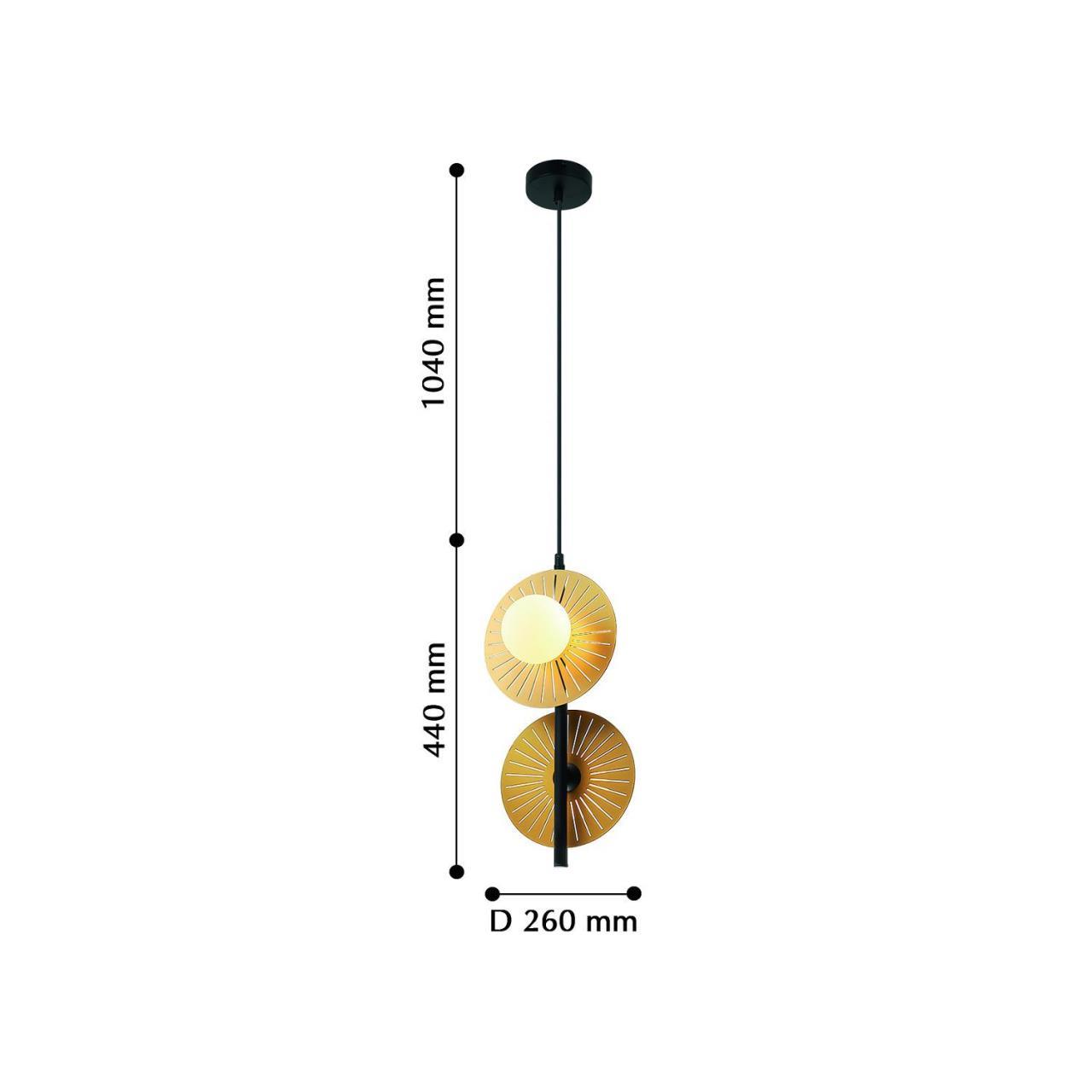 Картинка Подвесной светильник Favourite Sonnenblume 2356-2P